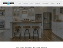 Tablet Screenshot of fluffinteriordesign.com